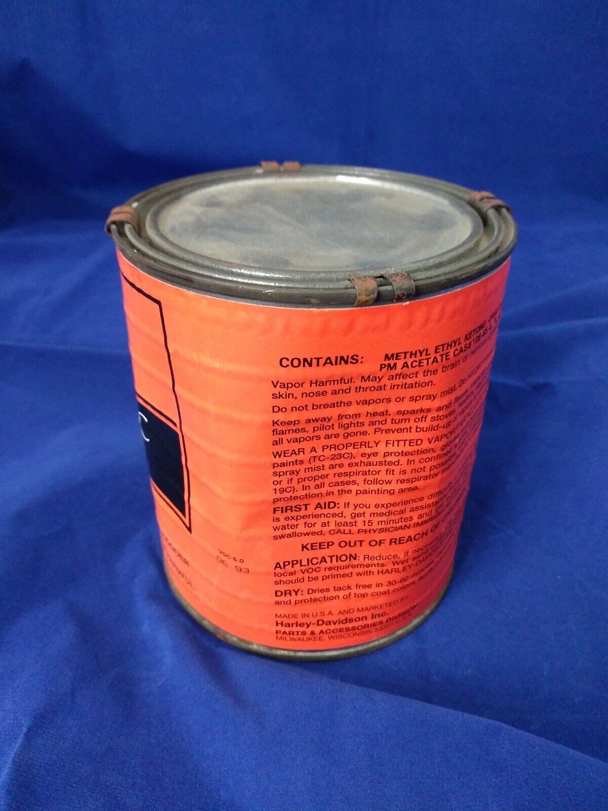 Harley Davidson Air Dry Acrylic Paint / Bright Wineberry Base / 98603-KW / 1Qt.