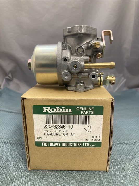NEW SUBARU ROBIN 224-62346-10 CARBURETOR SUPERSEDES 224-62346-00