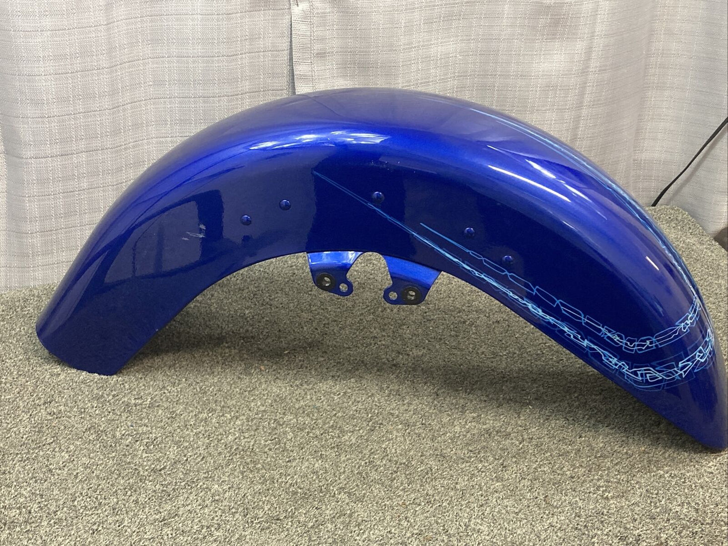 NEW HARLEY DAVIDSON 58900009 FRONT FENDER, BLUE