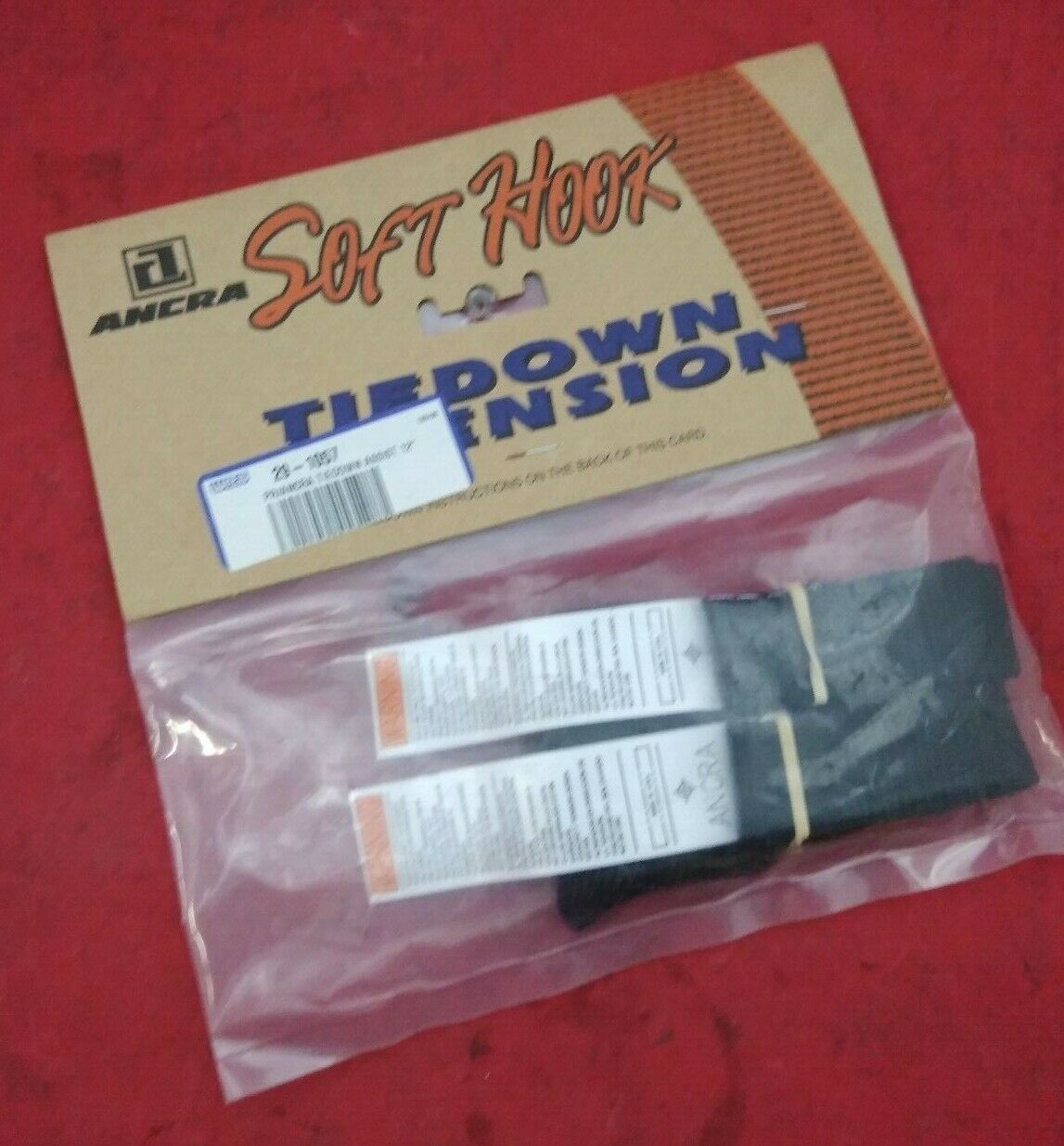 NEW Ancra Soft Hook Tiedown Assist Extensions / Black / 12" / 29-1057 / 45217-14