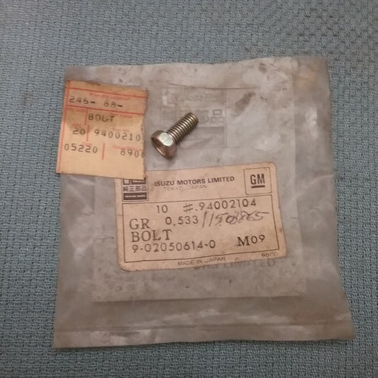 NEW ISUZU 9-02050614-0 BOLT GM 94002104 GR 0.533