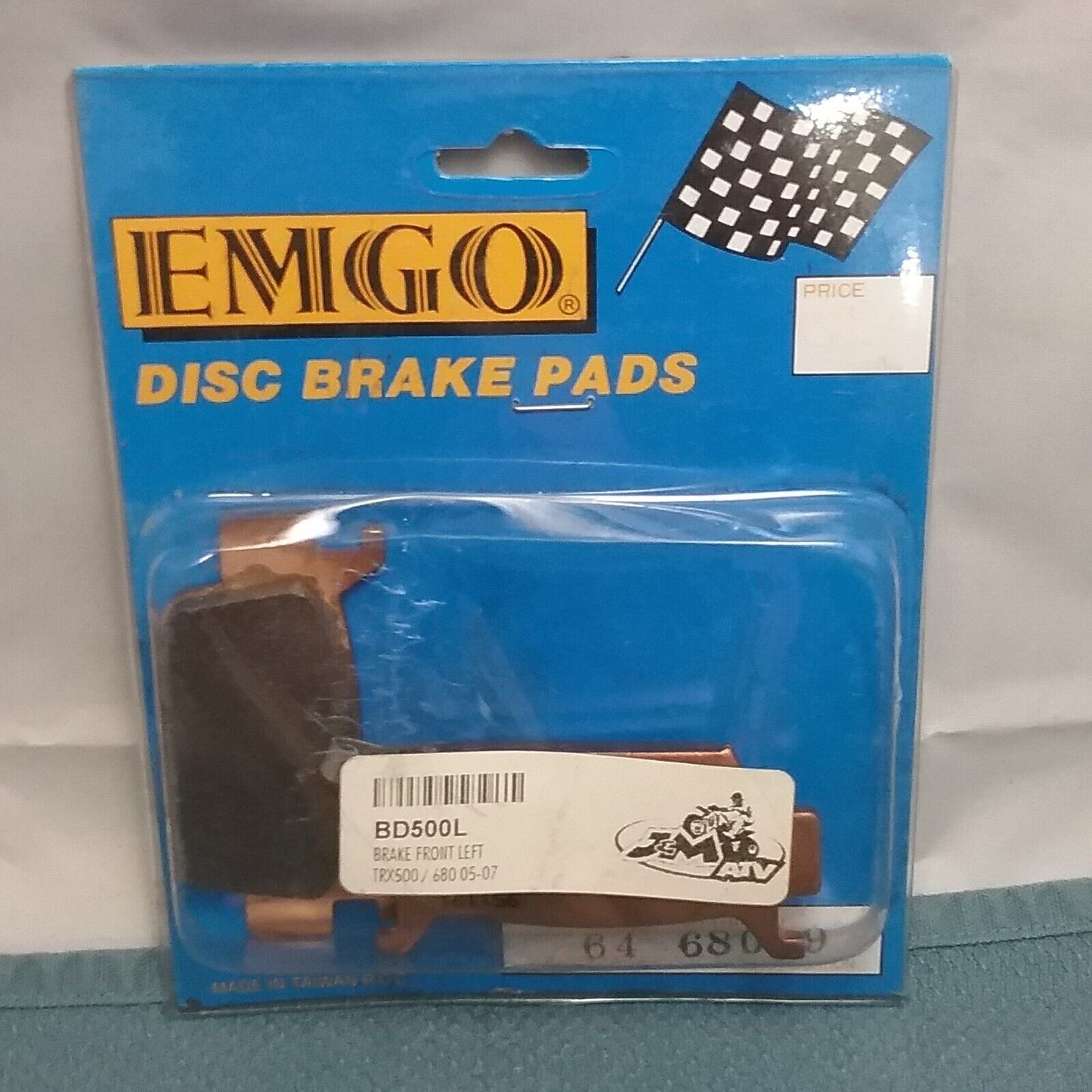 NEW EMGO 64-68059 DISC BRAKE PADS