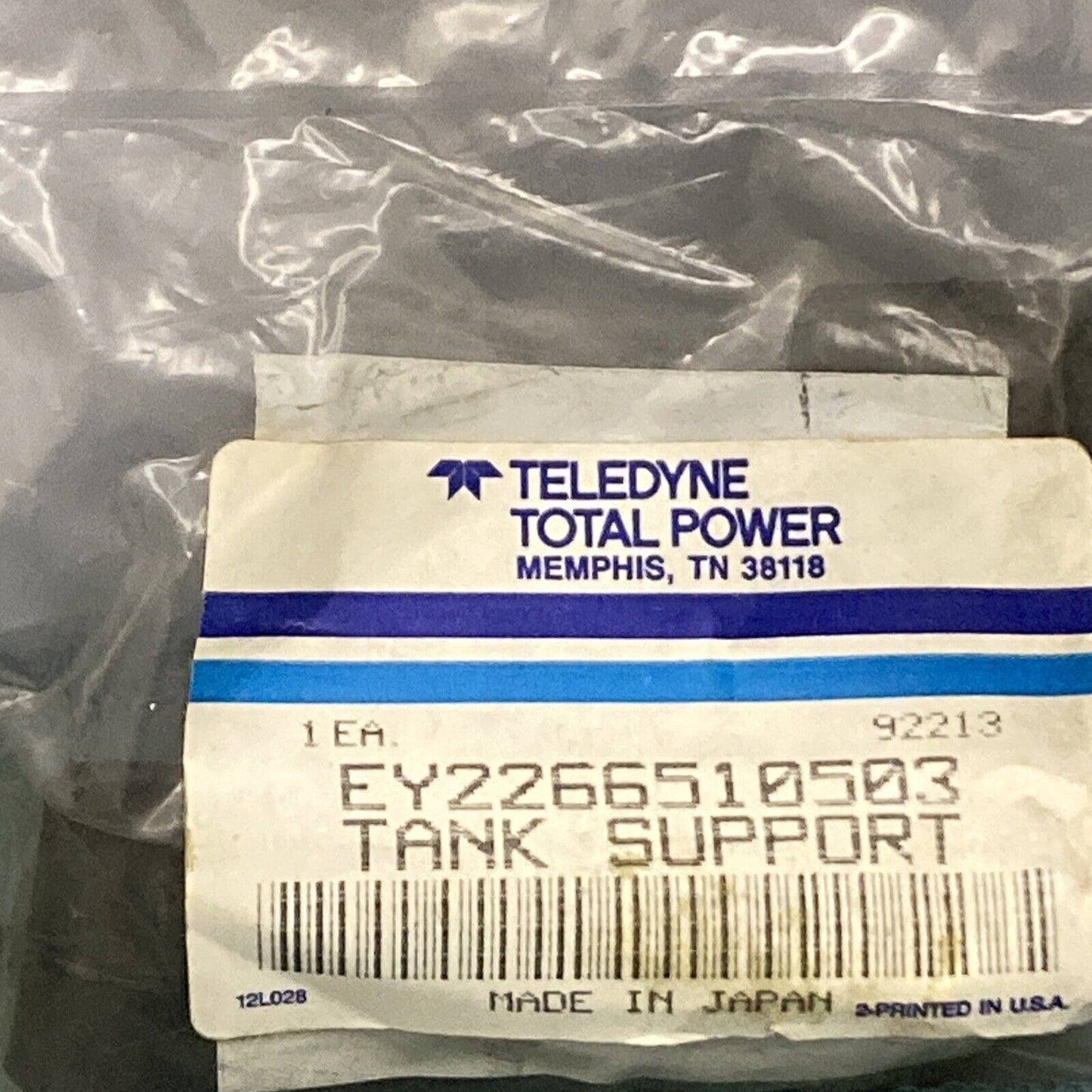 NEW GENUINE TELEDYNE TOTAL POWER EY2266510503 TANK SUPPORT BAND 226-65105-03