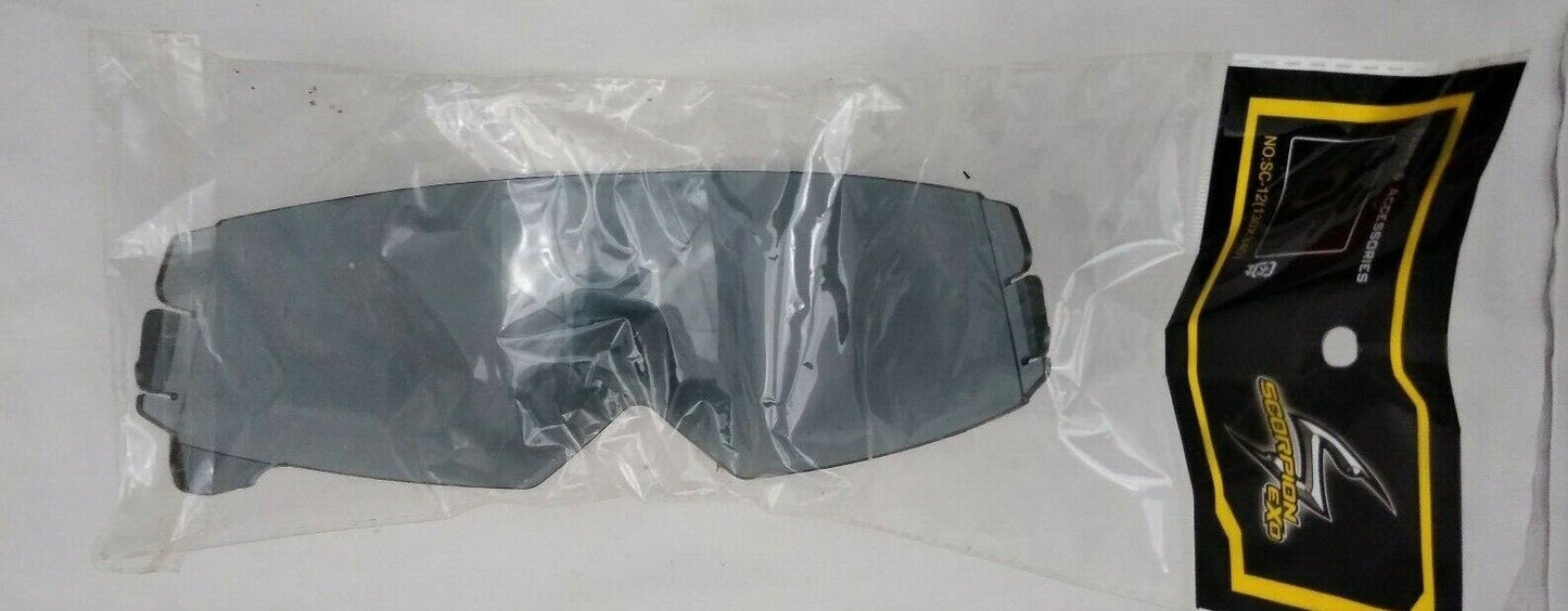 New Scorpion EXO Face Shield Visor / 52-507-51 / LIGHT SMOKE / Fits: EXO-100