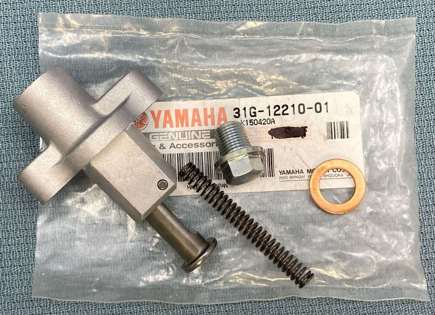 NEW GENUINE YAMAHA 31G-12210-01 Tensioner Assembly, Cam Chain