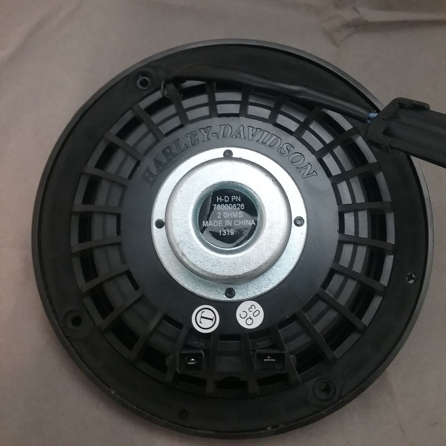 HARLEY DAVIDSON 76000626 SPEAKER BOOM AUDIO STAGE 2 6.5 INCH SPEAKER