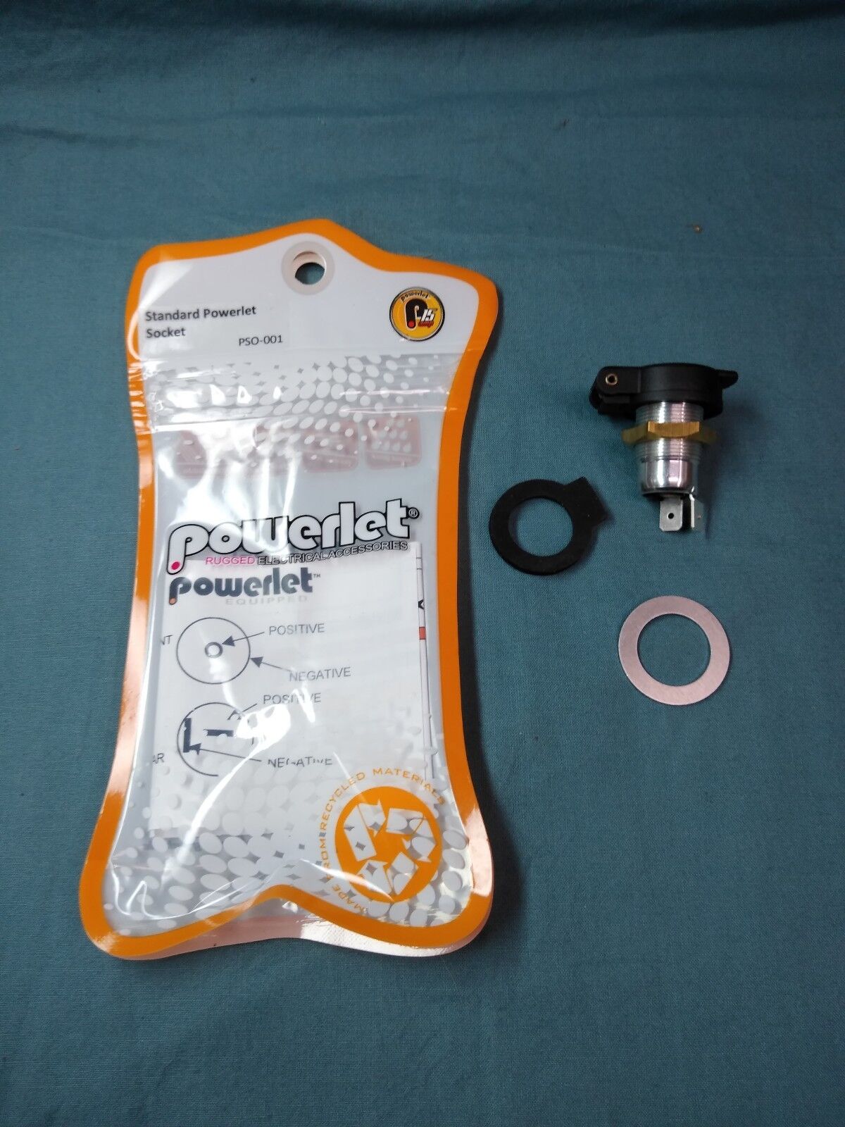 NEW Powerlet Motorcycle Powerlet Socket - Socket Only PSO-001