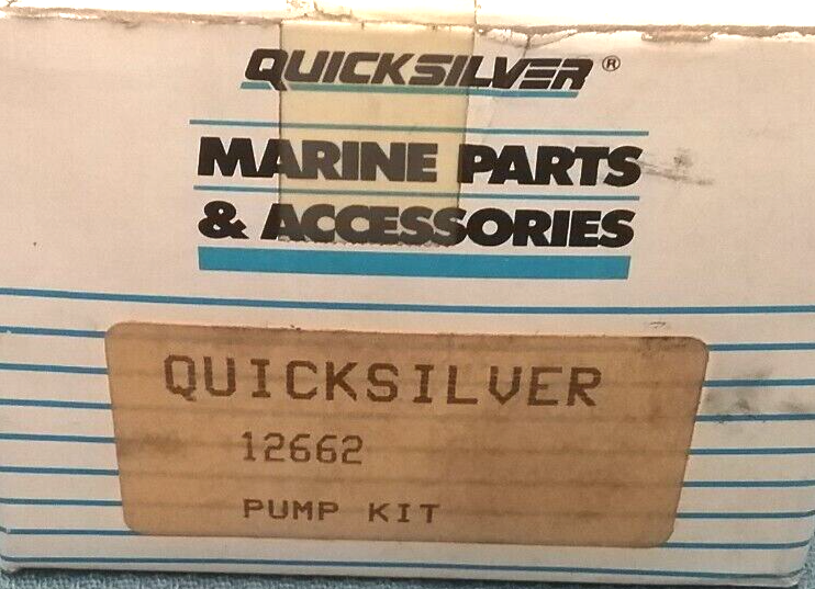 QUICKSILVER 12662 PUMP & END FRAME KIT MERCURY MARINER POWER TRIM 45-220HP