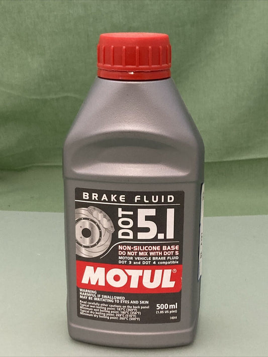 NEW GENUINE MOTUL 100951 DOT 5.1 BRAKE FLUID