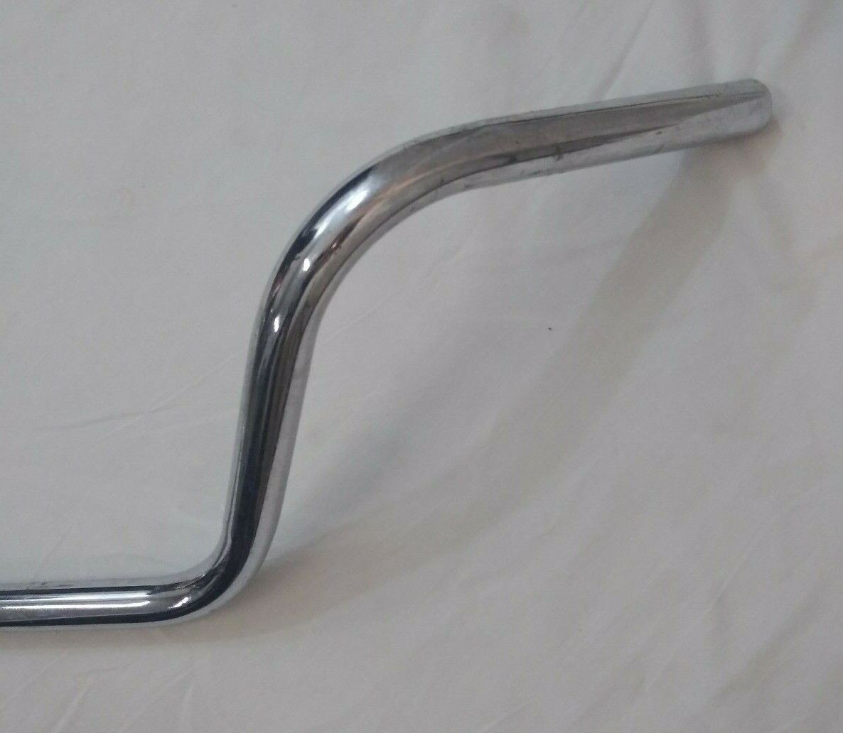 Chrome Motorcycle Handlebars 7/8" Width / 9" Handle Length / Full Length 38"