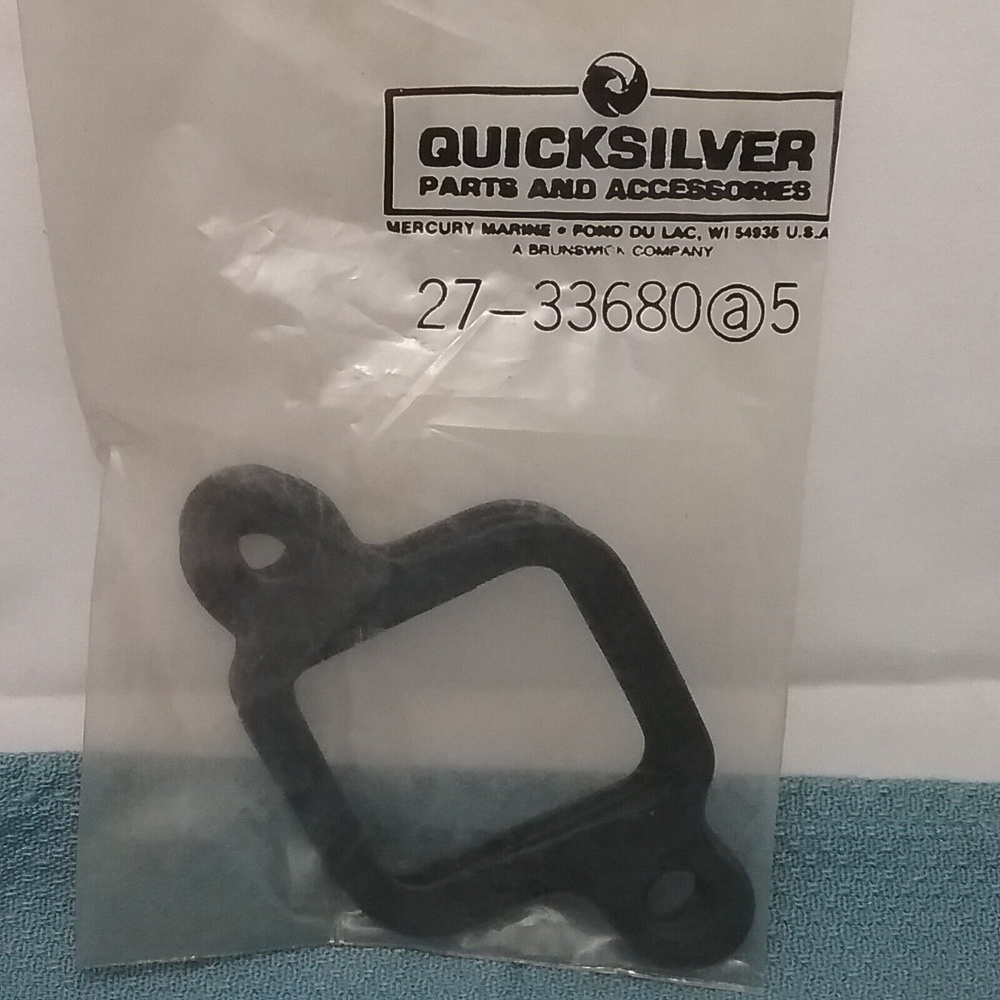 QTY5 NEW QUICKSILVER 27-33680 GASKET HOUSING Mercruiser Sterndrive 3.0L