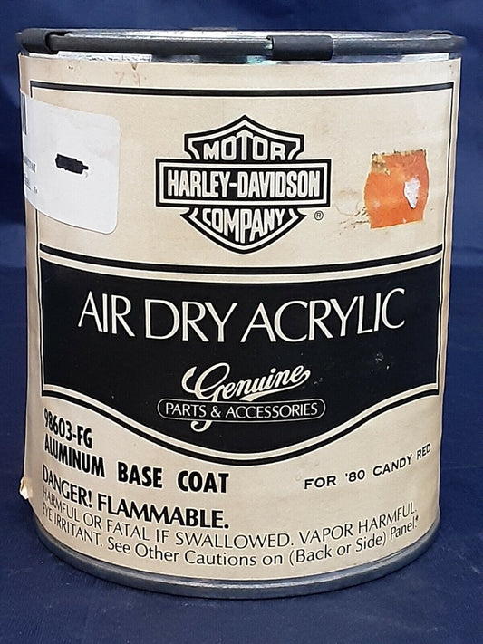 Harley Davidson Air Dry Acrylic Paint / 80 Candy Red Base / 98603-FG / 1Qt.