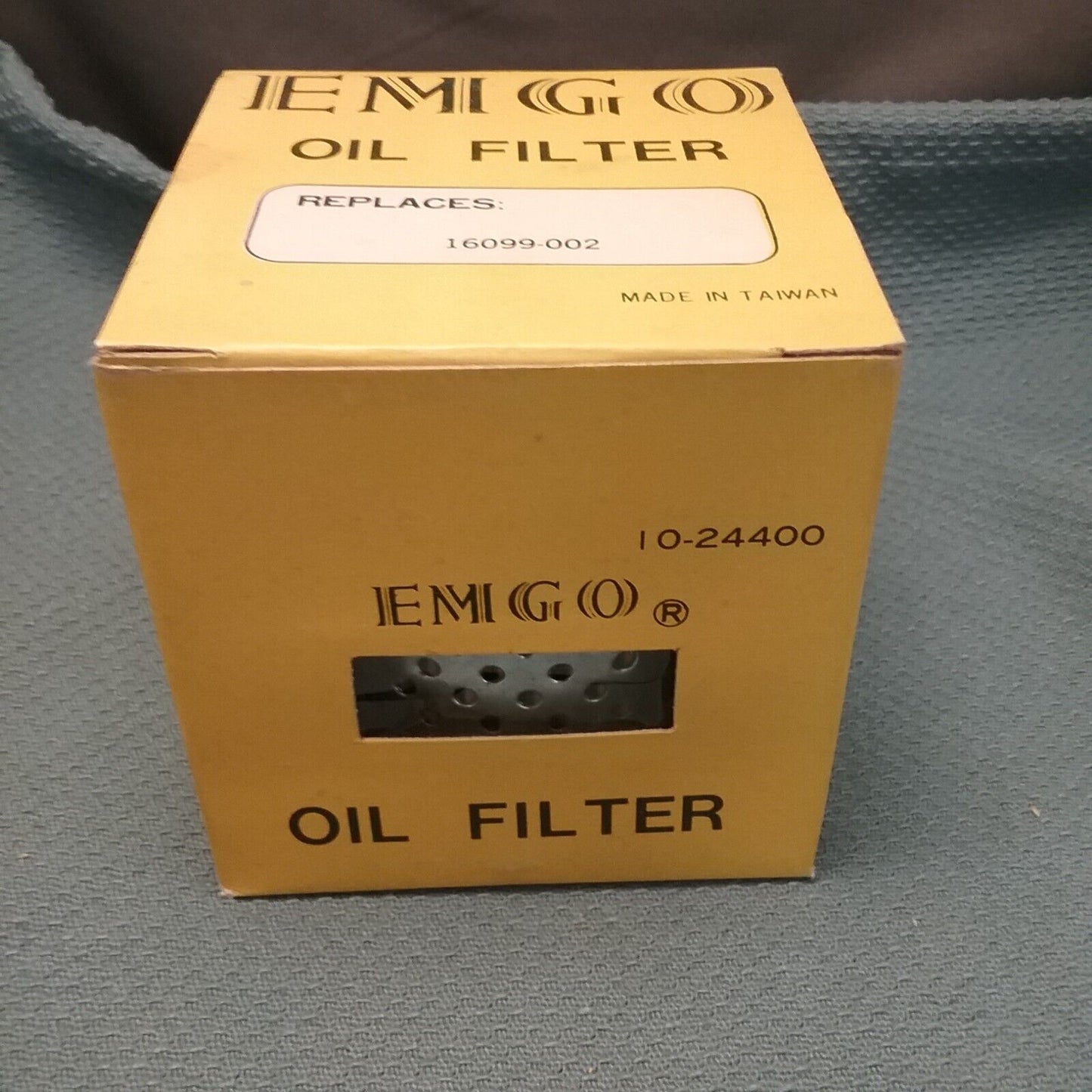 NEW EMGO 10-24400 OIL FILTER REPLACES KAWASAKI 16099-002