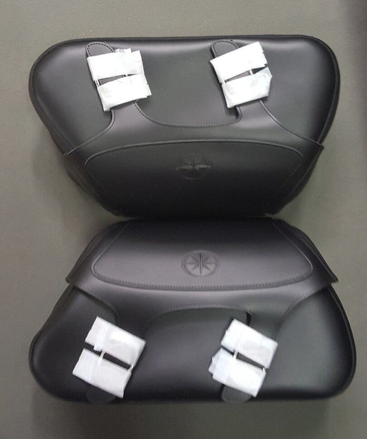 NEW GENUINE YAMAHA STR-5VN73-00 Black Saddlebag Set V STAR 1100 650