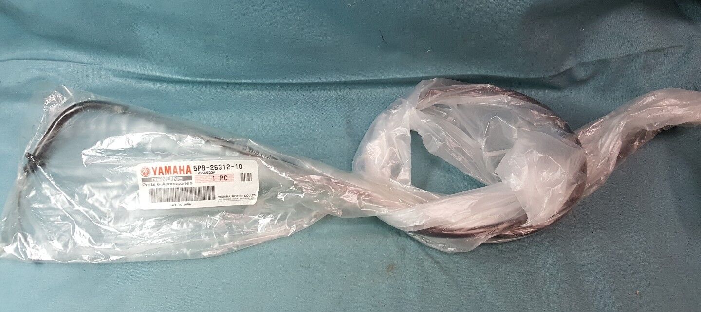 NEW GENUINE YAMAHA 5PB-26312-10 CABLE, THROTTLE 2 V-STAR XVS1100 1999-09