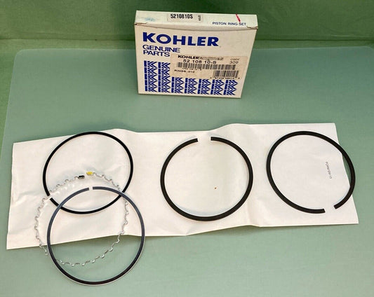 NEW GENUINE KOHLER 5210810S PISTON RINGS SET .010