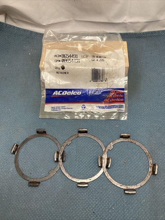 QTY 3 NEW ACDELCO 8654491 TORQUE CONVERTER SEAL RETAINER GM 08654491 GR.4.226