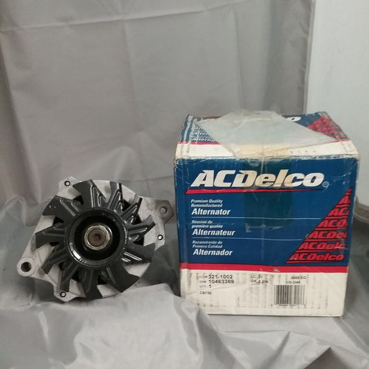 NEW ACDELCO 321-1002 Alternator, Remanufactured GM 10463369, 19152466, 10463391