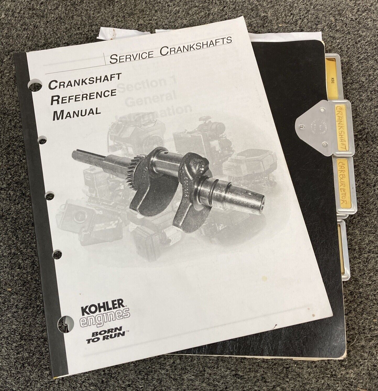 GENUINE KOHLER ENGINES REFERENCE & PARTS MANUALS