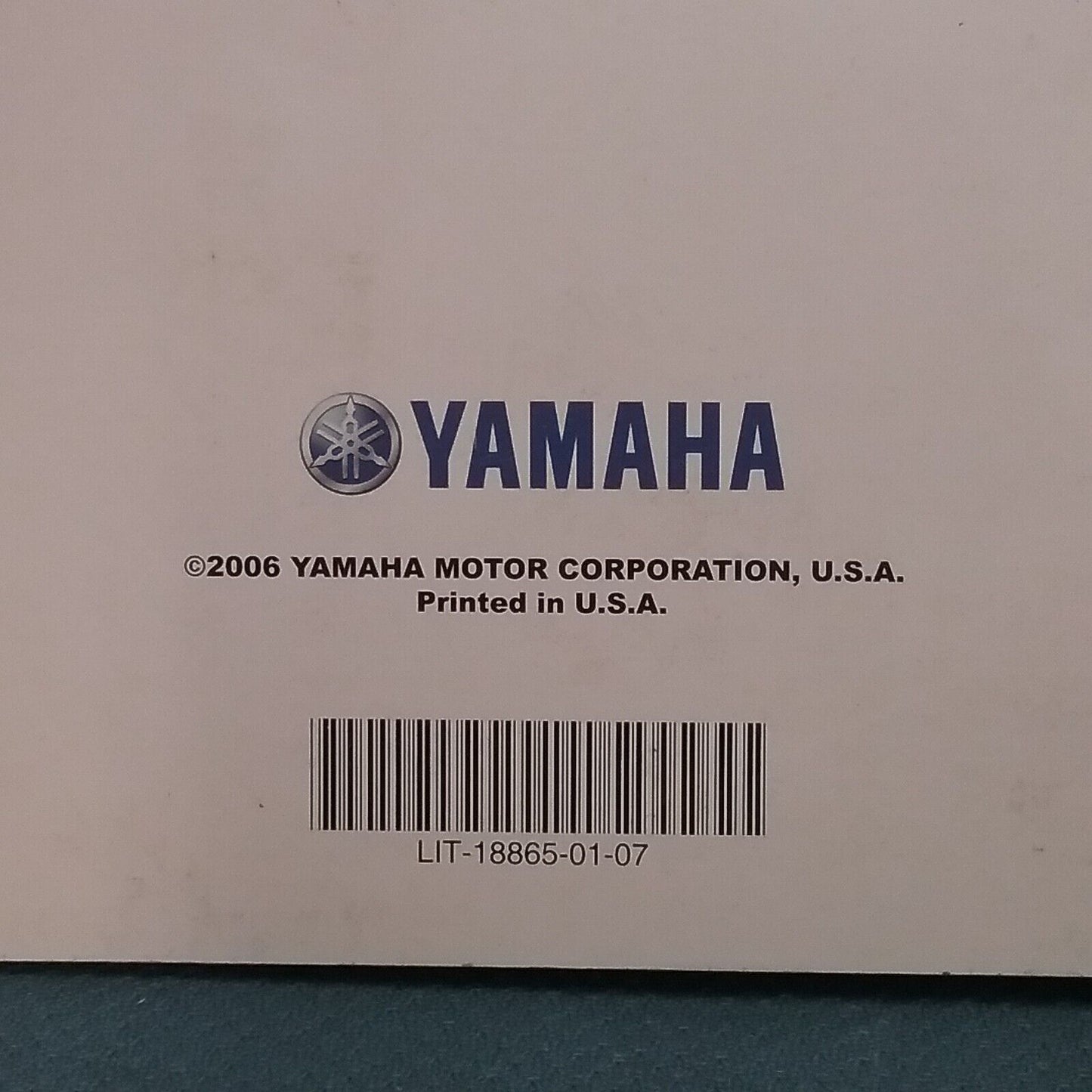 YAMAHA LIT-18865-01-07 MARINE TECHNICAL GUIDE 2007