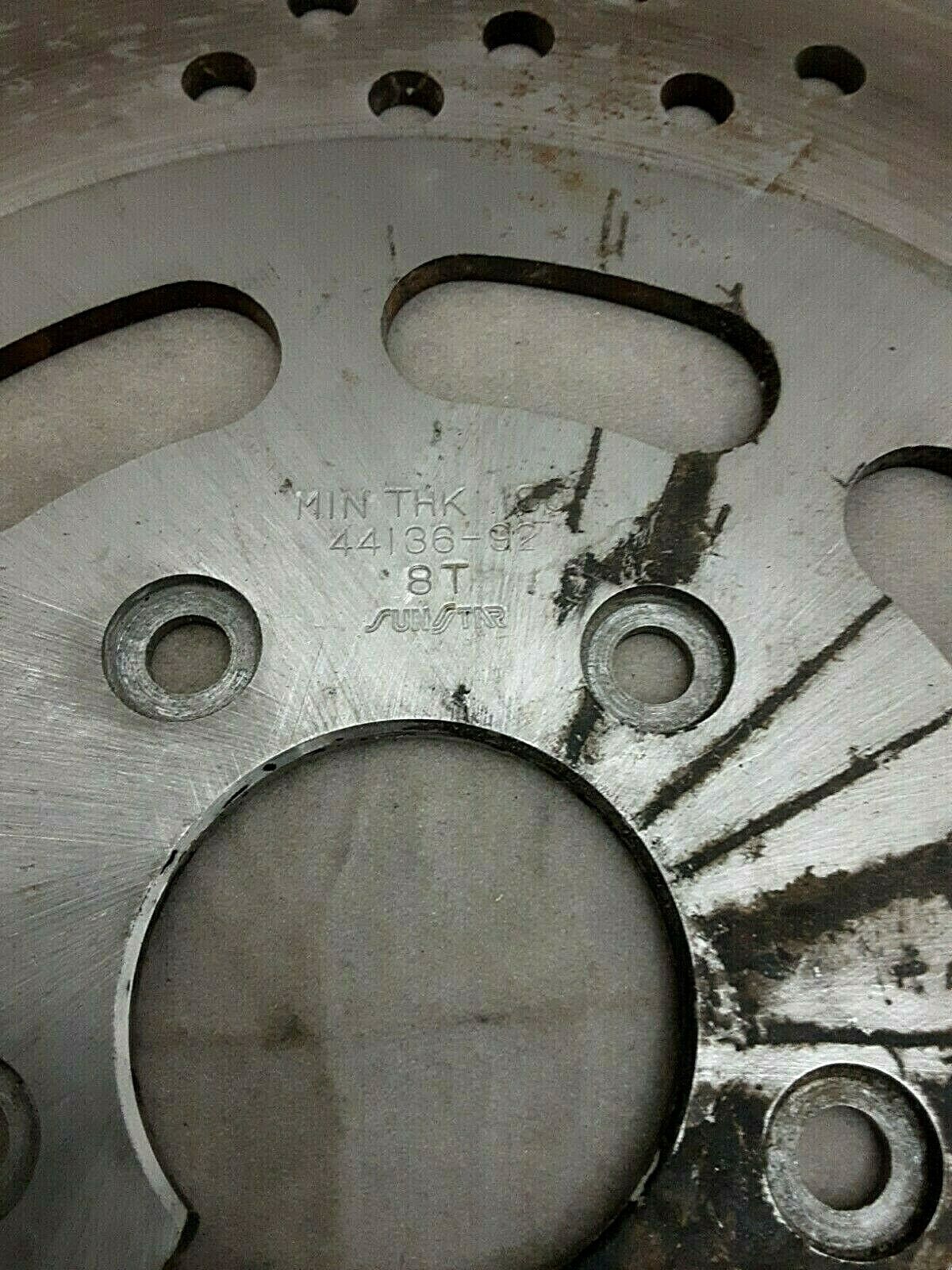 Harley Davidson OEM Front Brake Disc Rotor Sunstar 44136-92