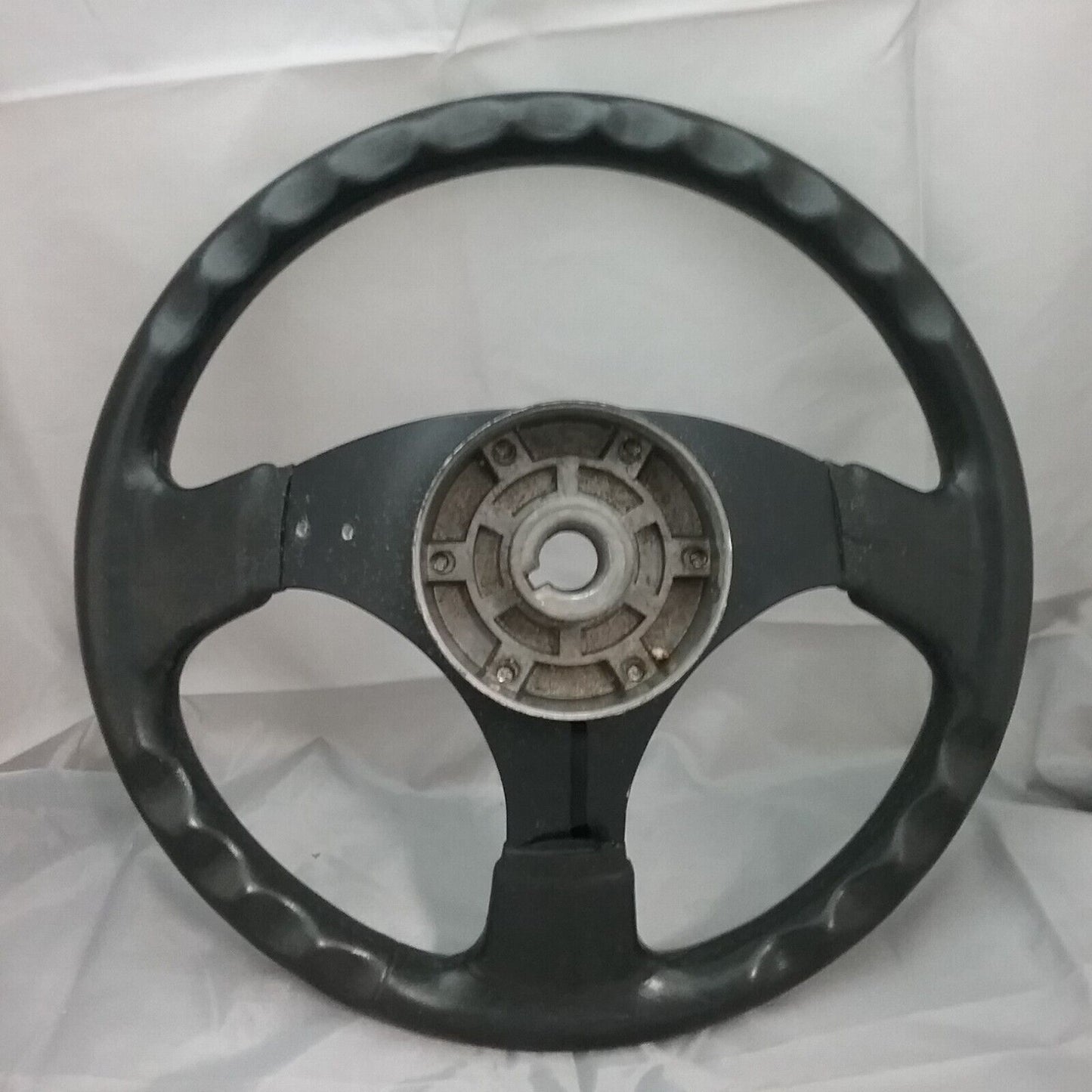 RAID DINO KBA70172 3 SPOKE 350mm SPORT STEERING WHEEL W/HUB MADE IN ITALY