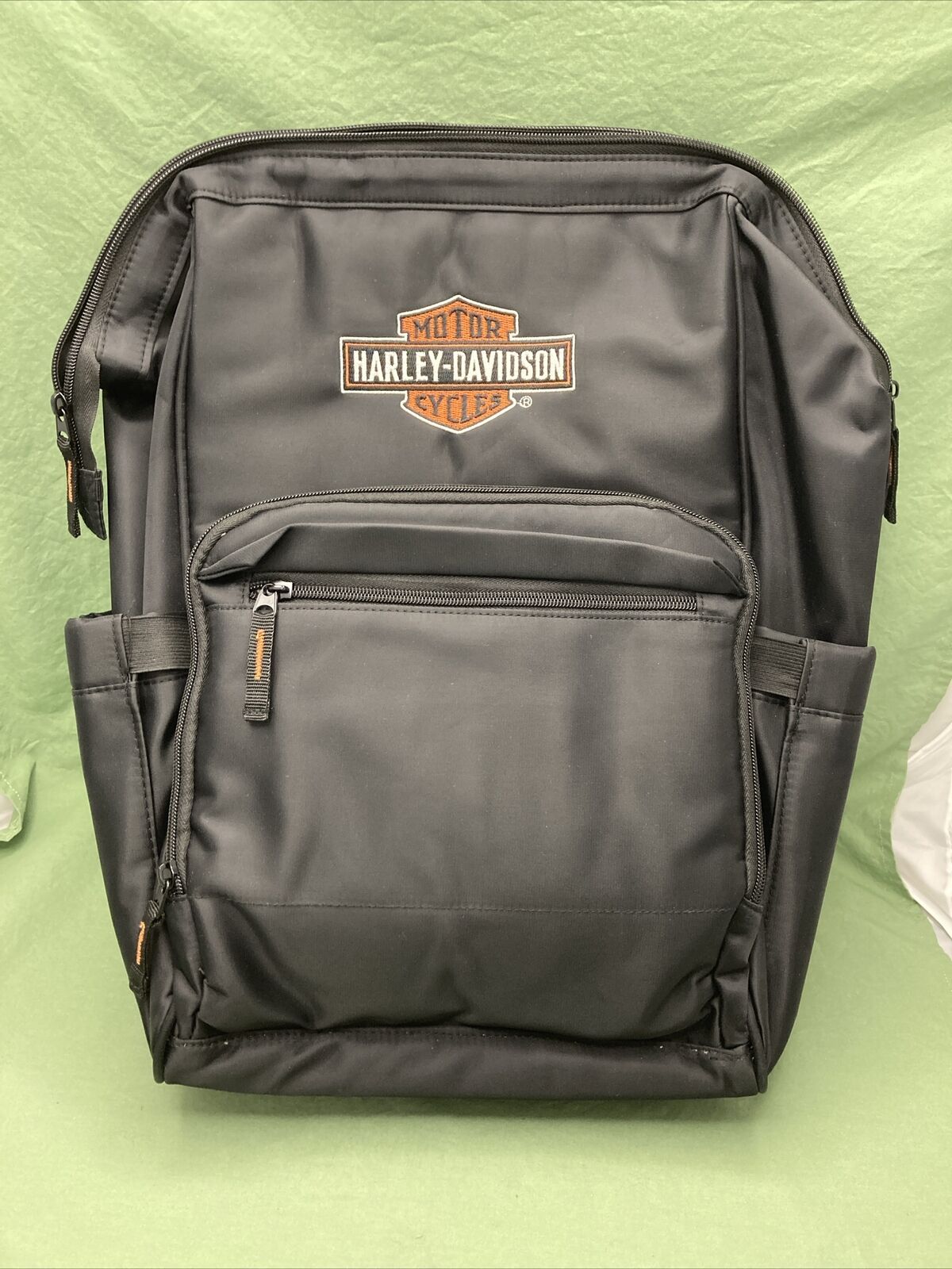 NEW GENUINE HARLEY DAVIDSON 71509104 BLACK BACKPACK DIAPER BAG