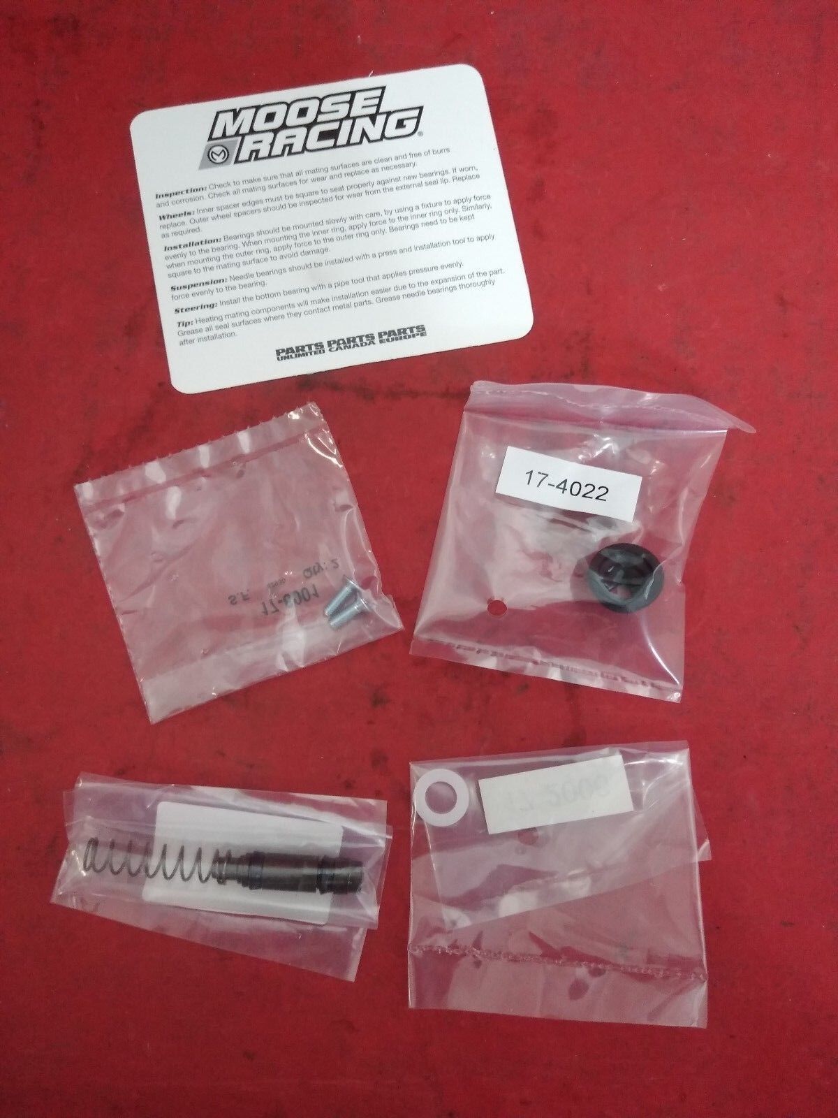NEW ALL BALLS / Moose Racing Master Cylinder Rebuild Kit 1132-0910