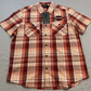 NEW GENUINE HARLEY DAVIDSON 96616-23VM MEN'S 4XL SHIRT WOVEN RED PLAID MERLOT