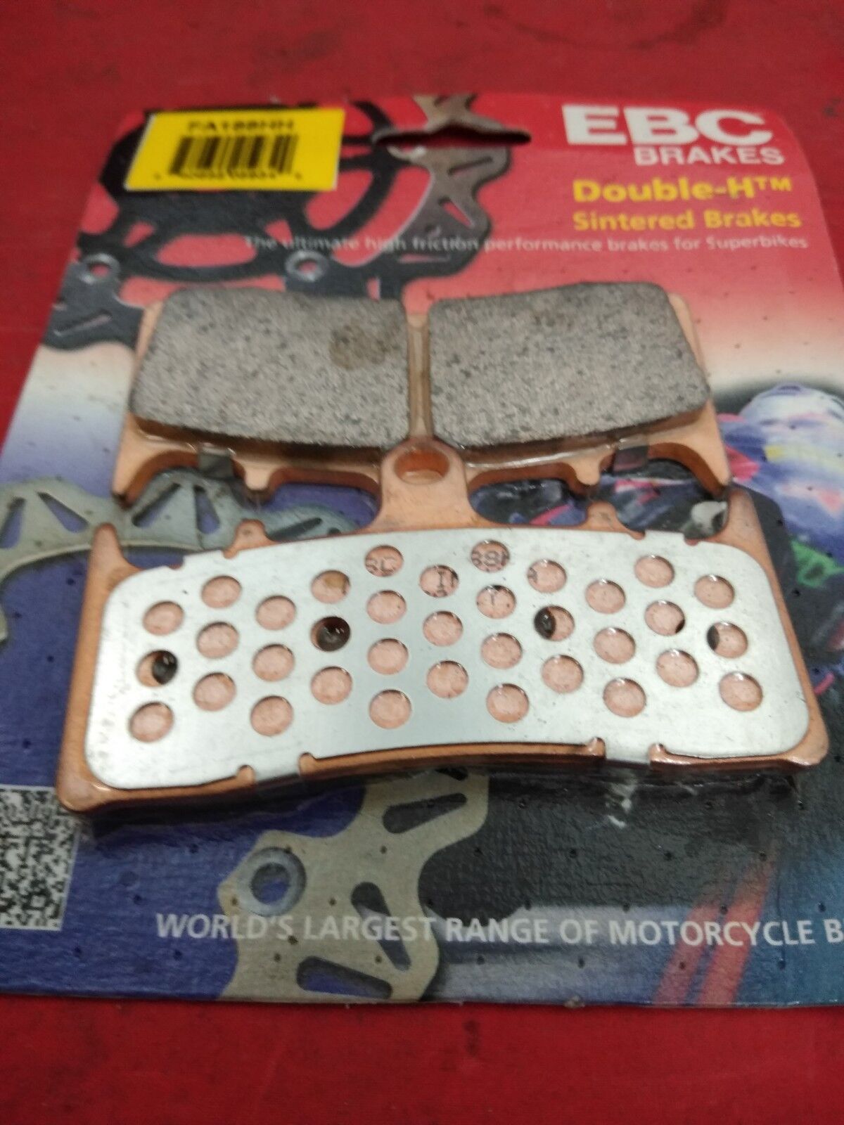 NEW EBC Double-H Sintered HH Brake Pads (FA188HH)