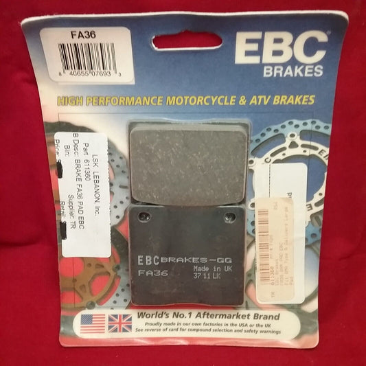 NEW EBC FA36 BRAKE PADS KAWASAKI SUZUKI